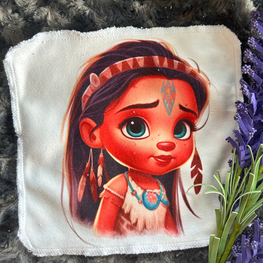 Debarbouillette princesse pocahontas