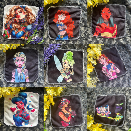 Débarbouillette princesse rebelle