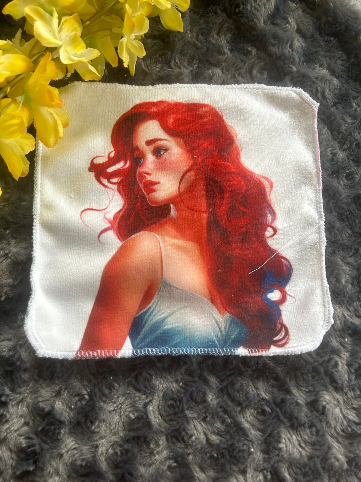 Débarbouillette princesse ariel