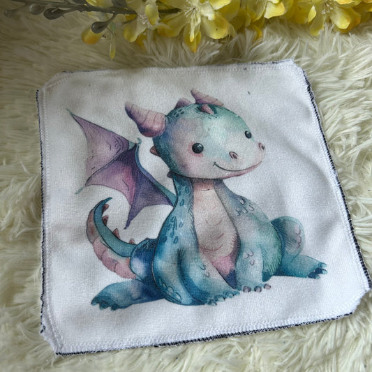Débarbouillette dino