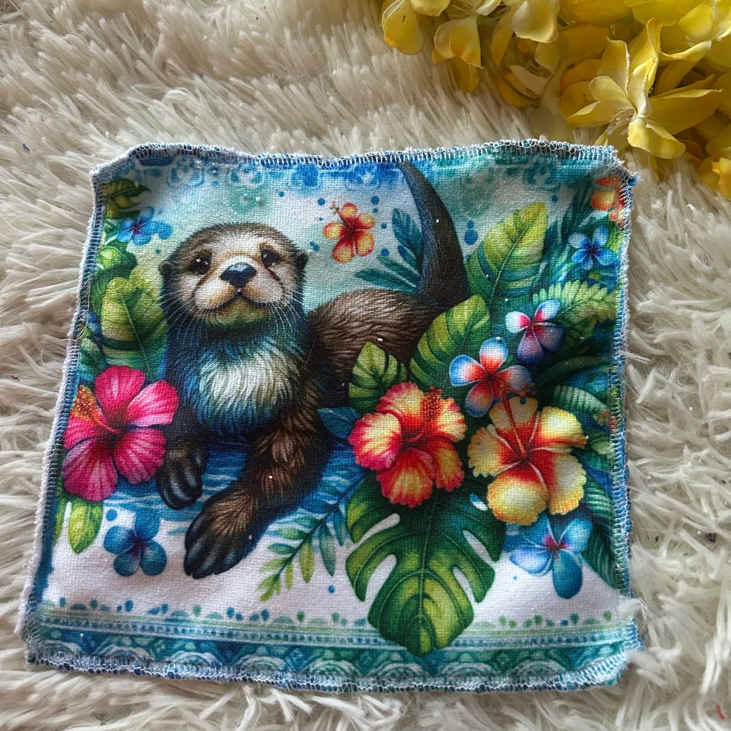 Débarbouillette loutre