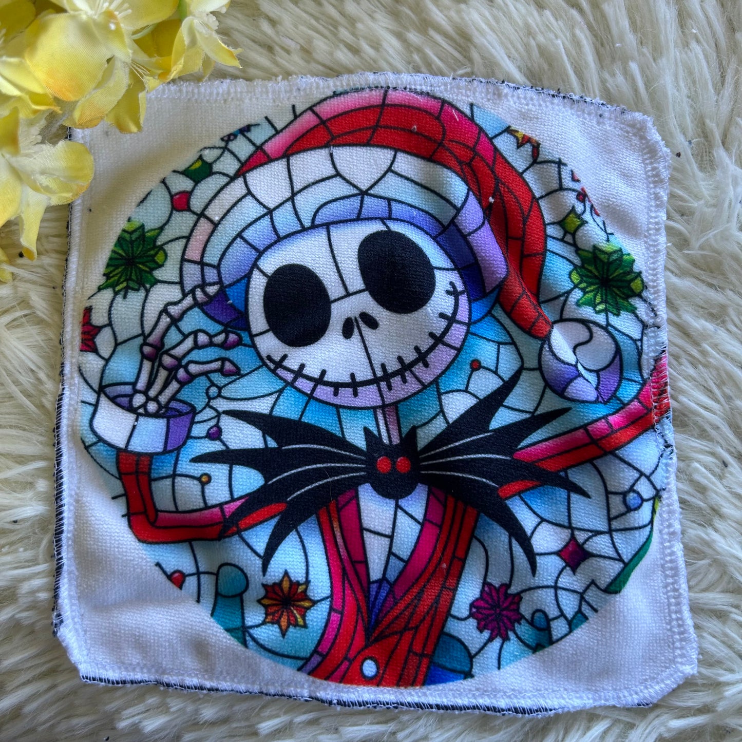 Débarbouillette personnage noel