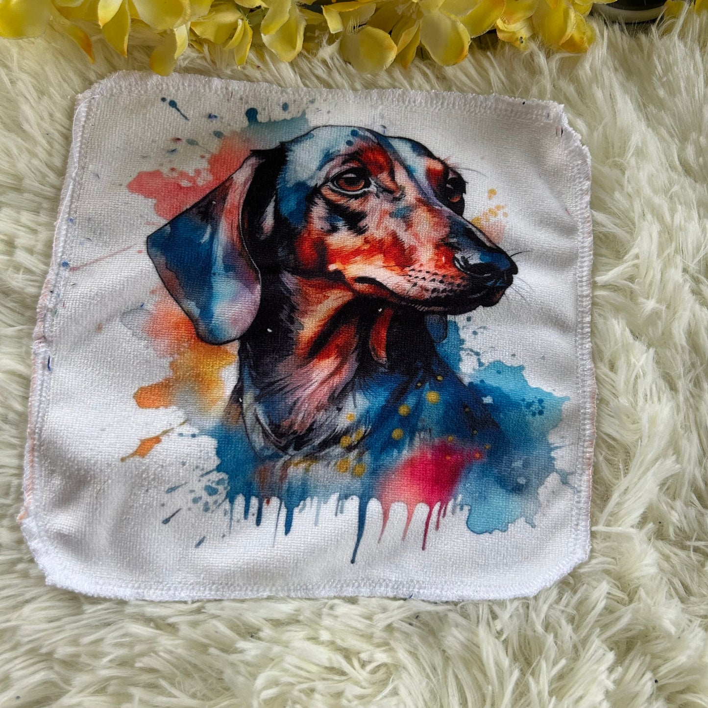 Débarbouillette chien