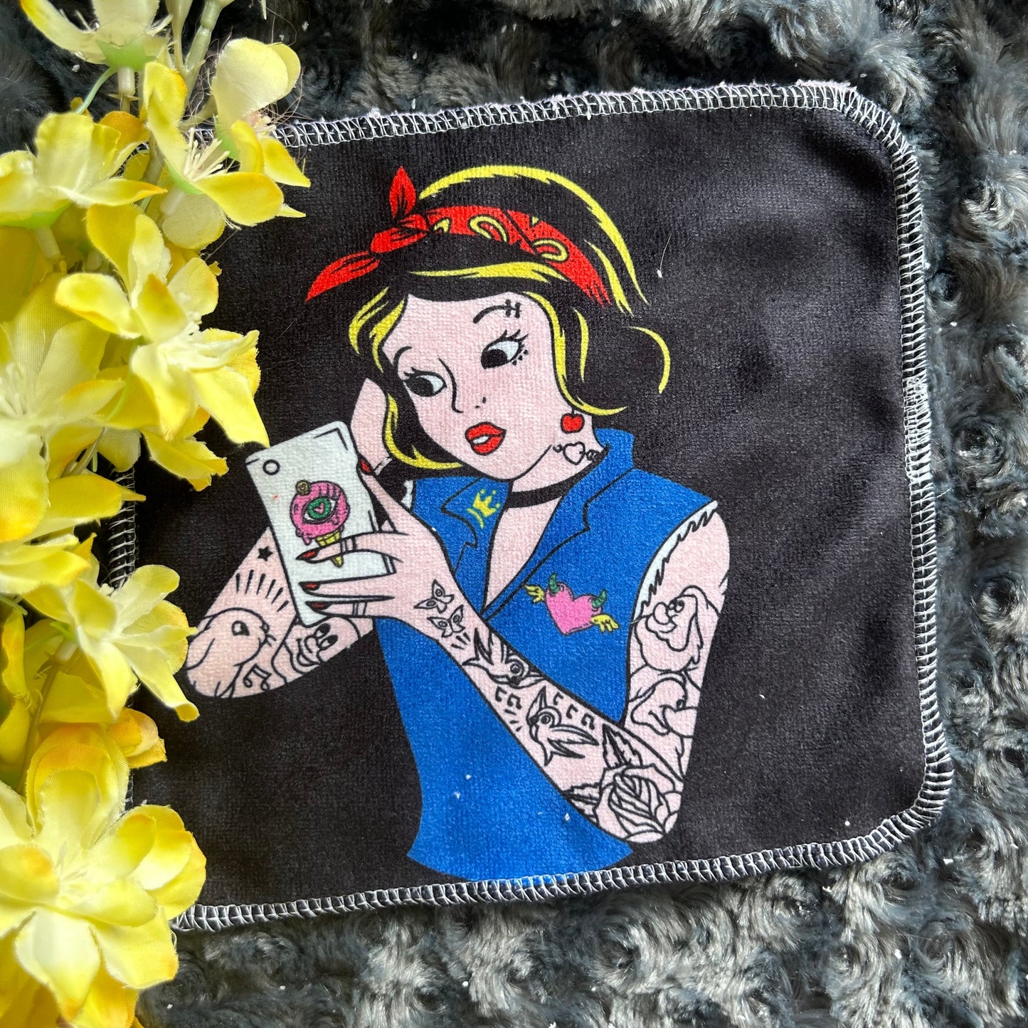 Débarbouillette princesse rebelle