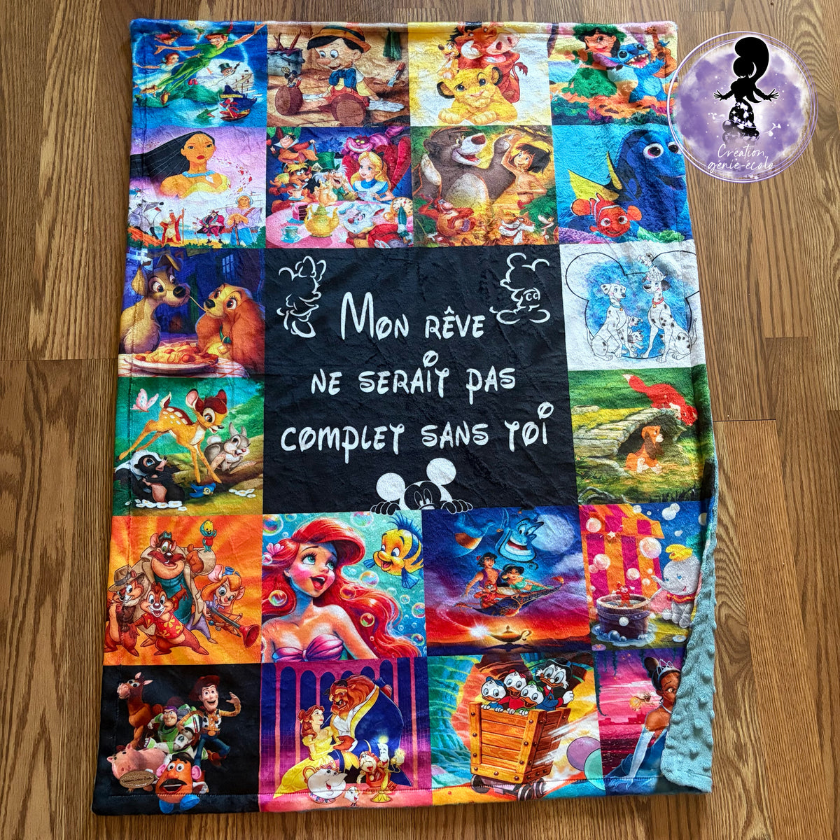 Doudou 30x40 personnage