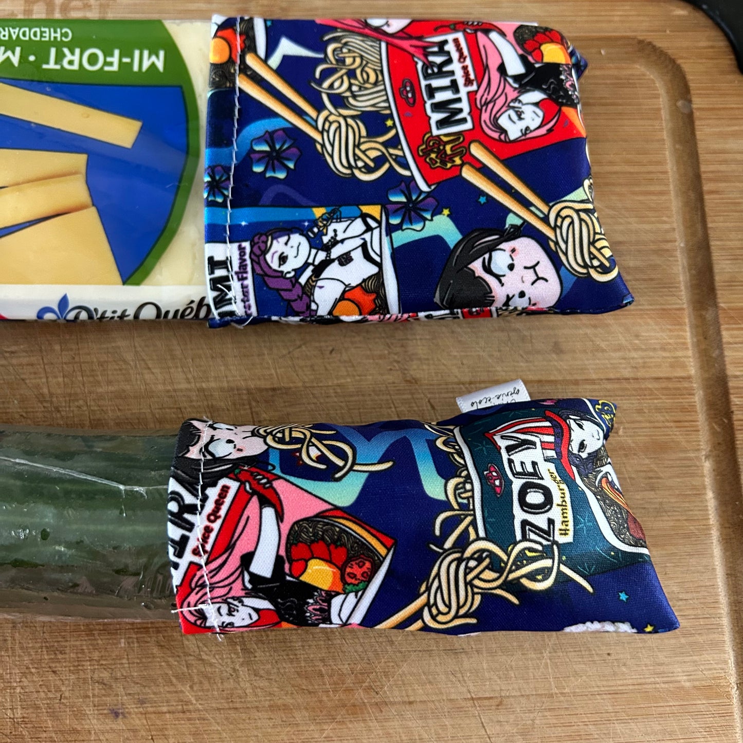 Bout de concombre/fromage personnage populaire