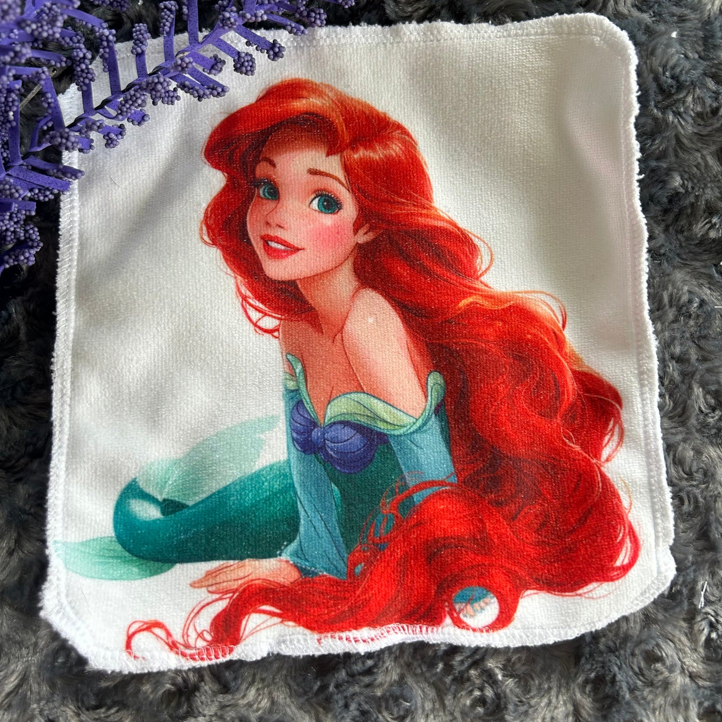 Debarbouillette ariel princesse