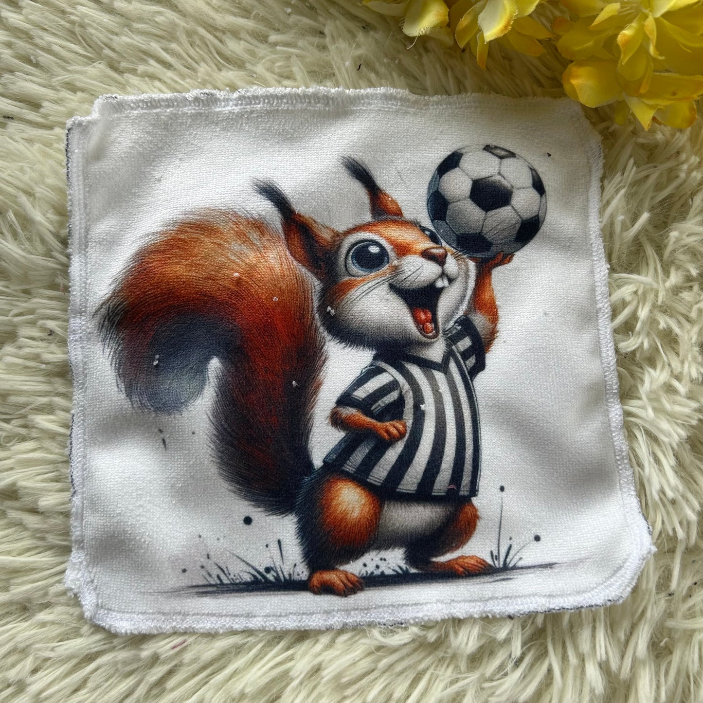 Débarbouillette soccer