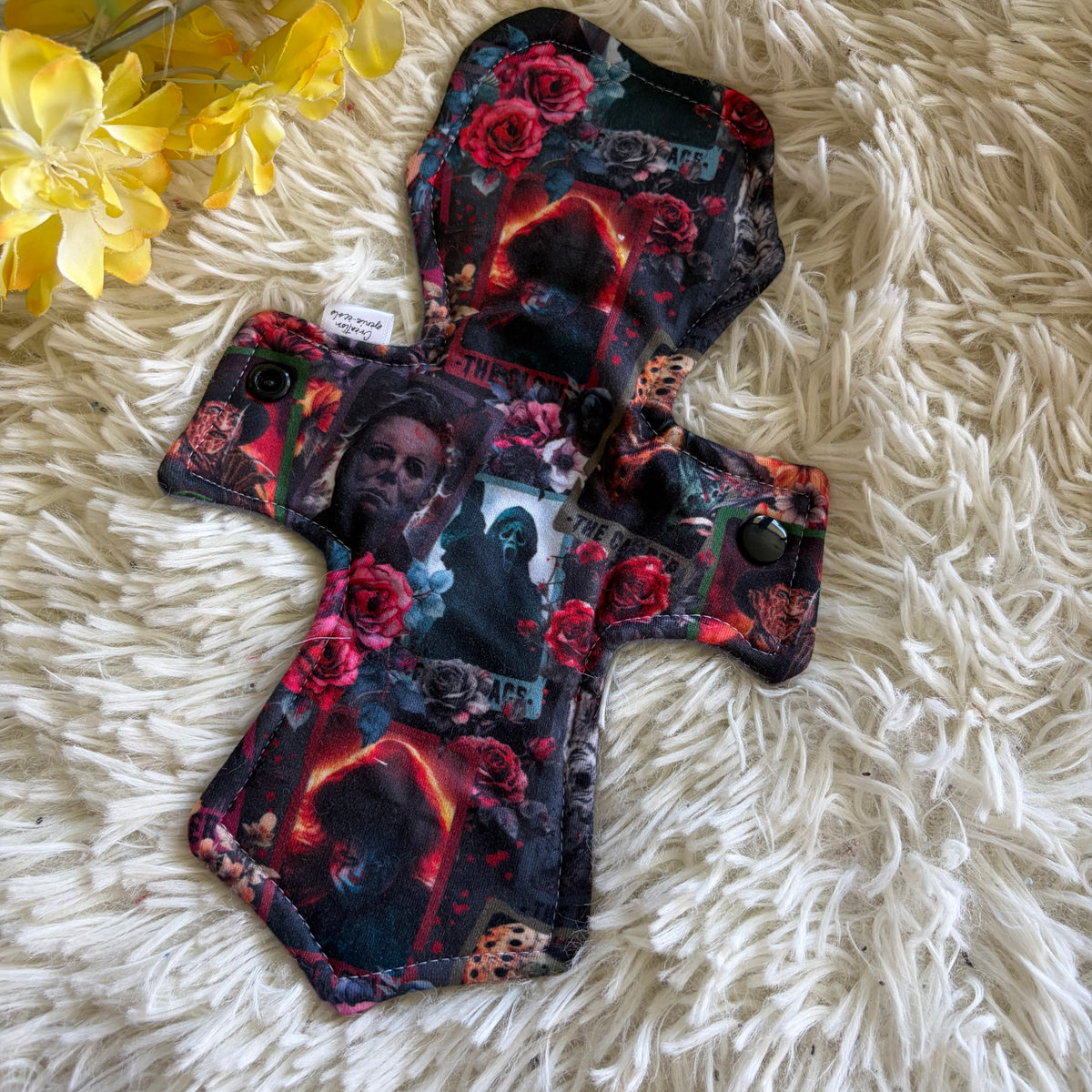 Serviette hygiénique 10“modéré Halloween tueur
