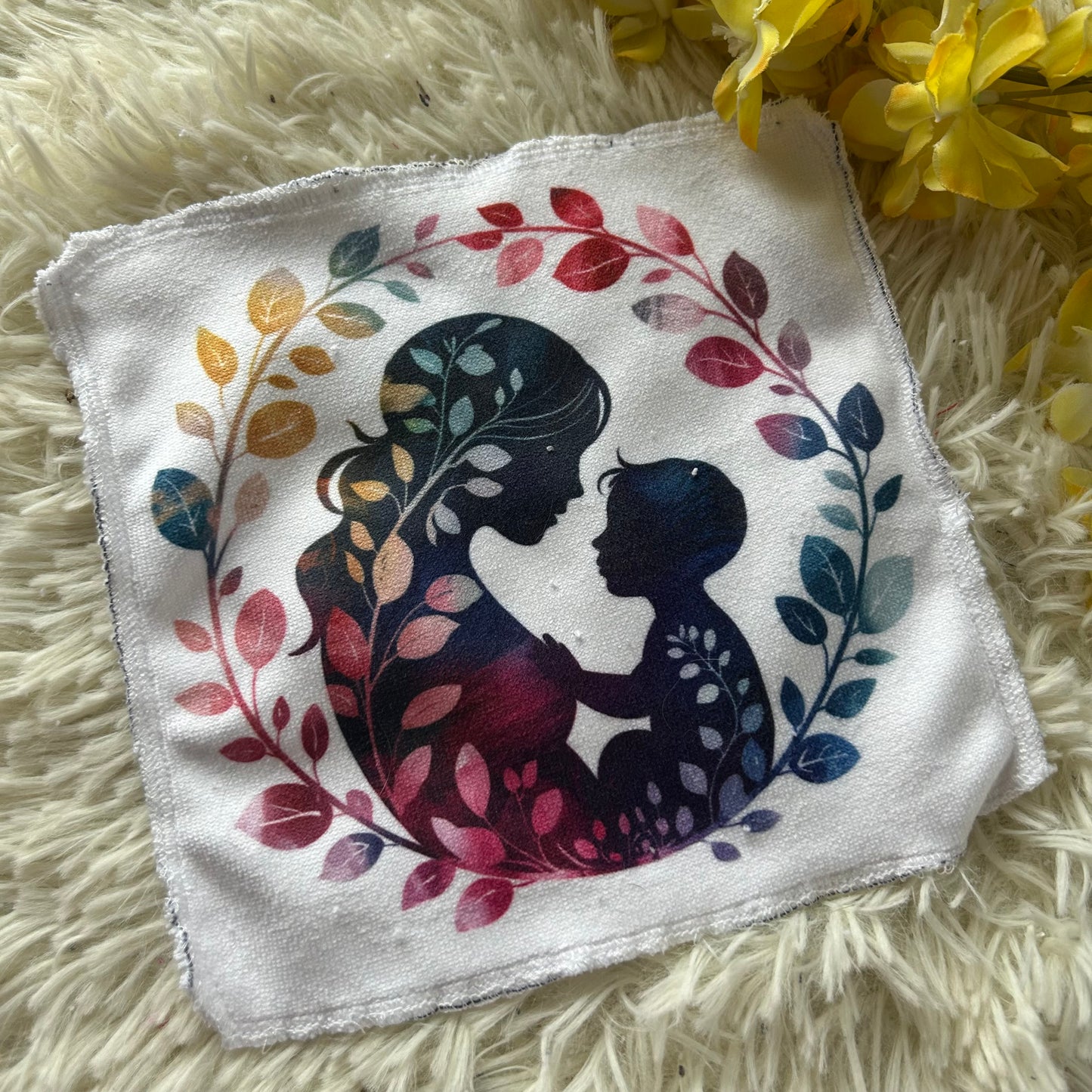 Débarbouillette maman