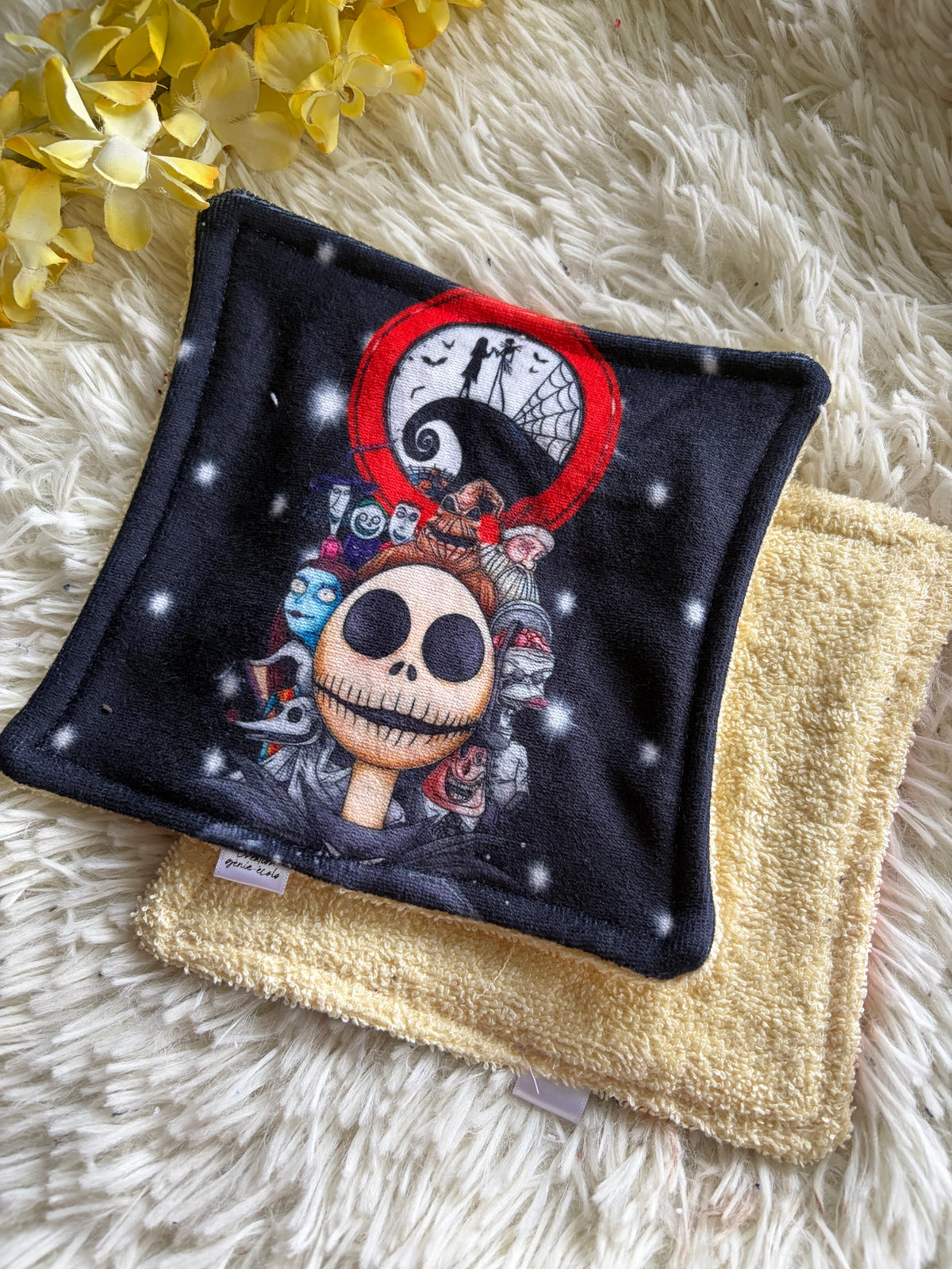 Débarbouillette premium halloween jack