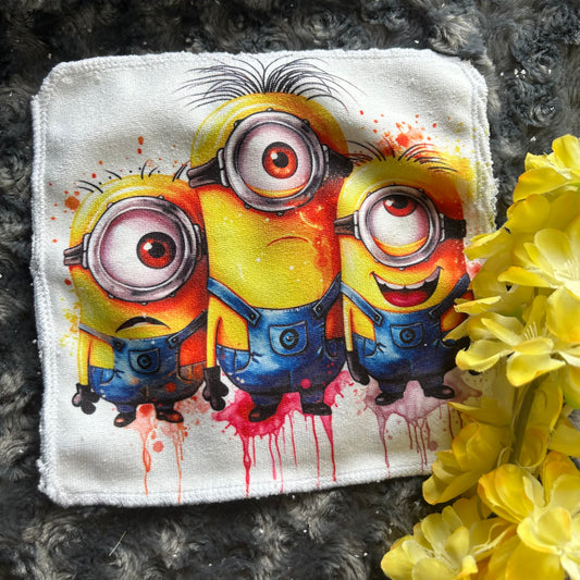 Débarbouillette minion