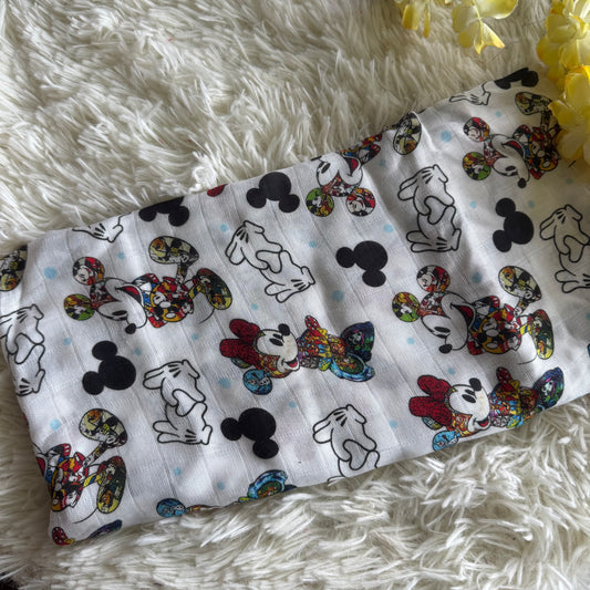 Mousseline de bambou souris