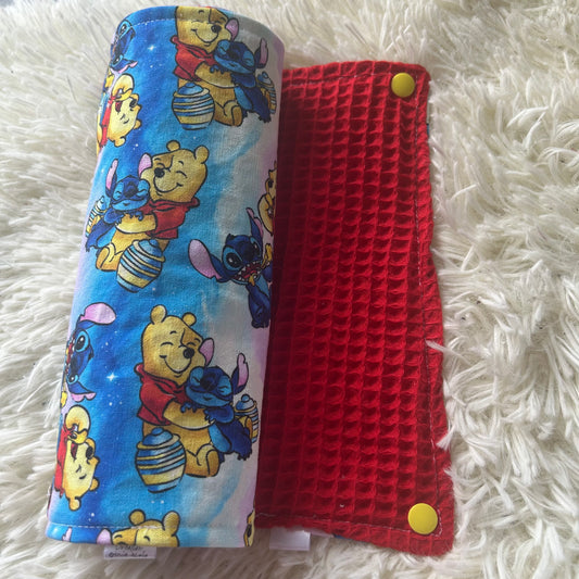 Essuie-tout lavable extraterrestre bleu ourson