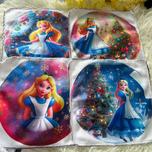 Débarbouillette princesse Noel