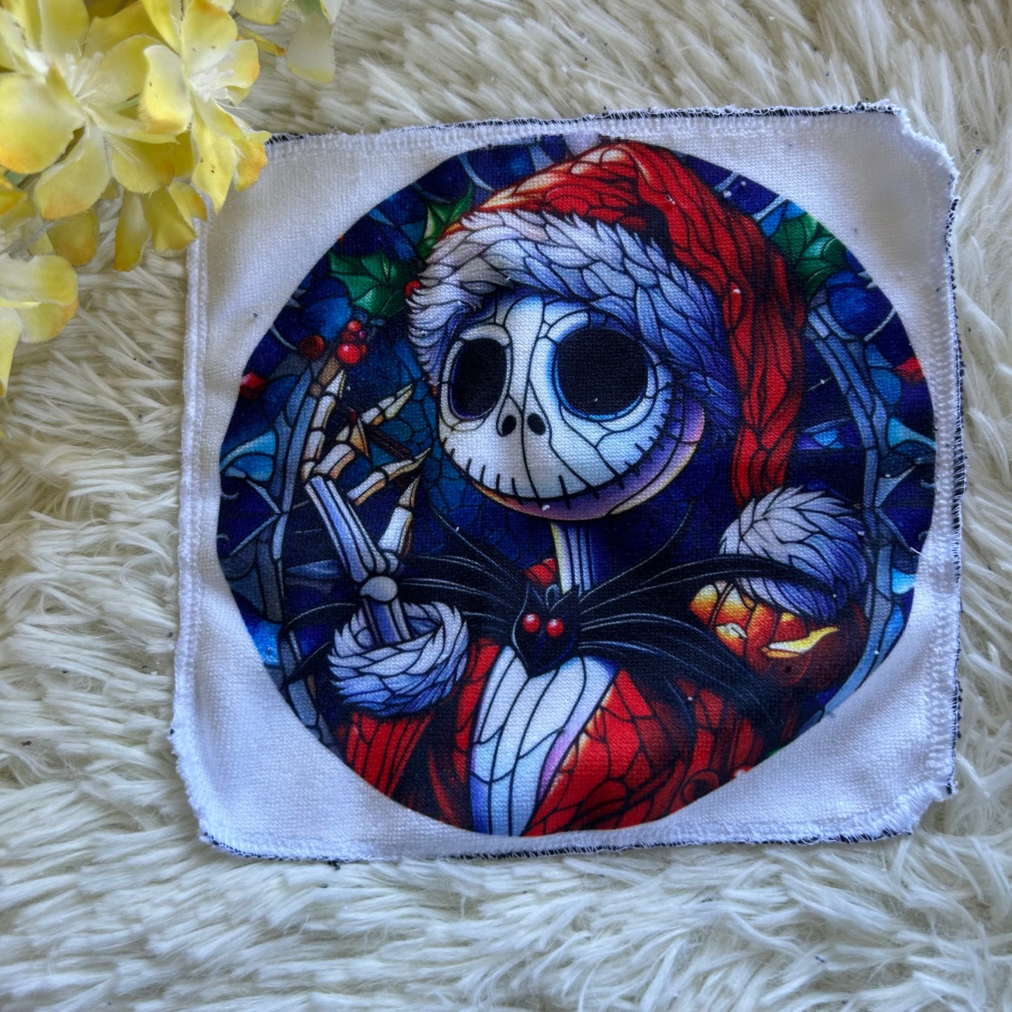 Débarbouillette personnage noel