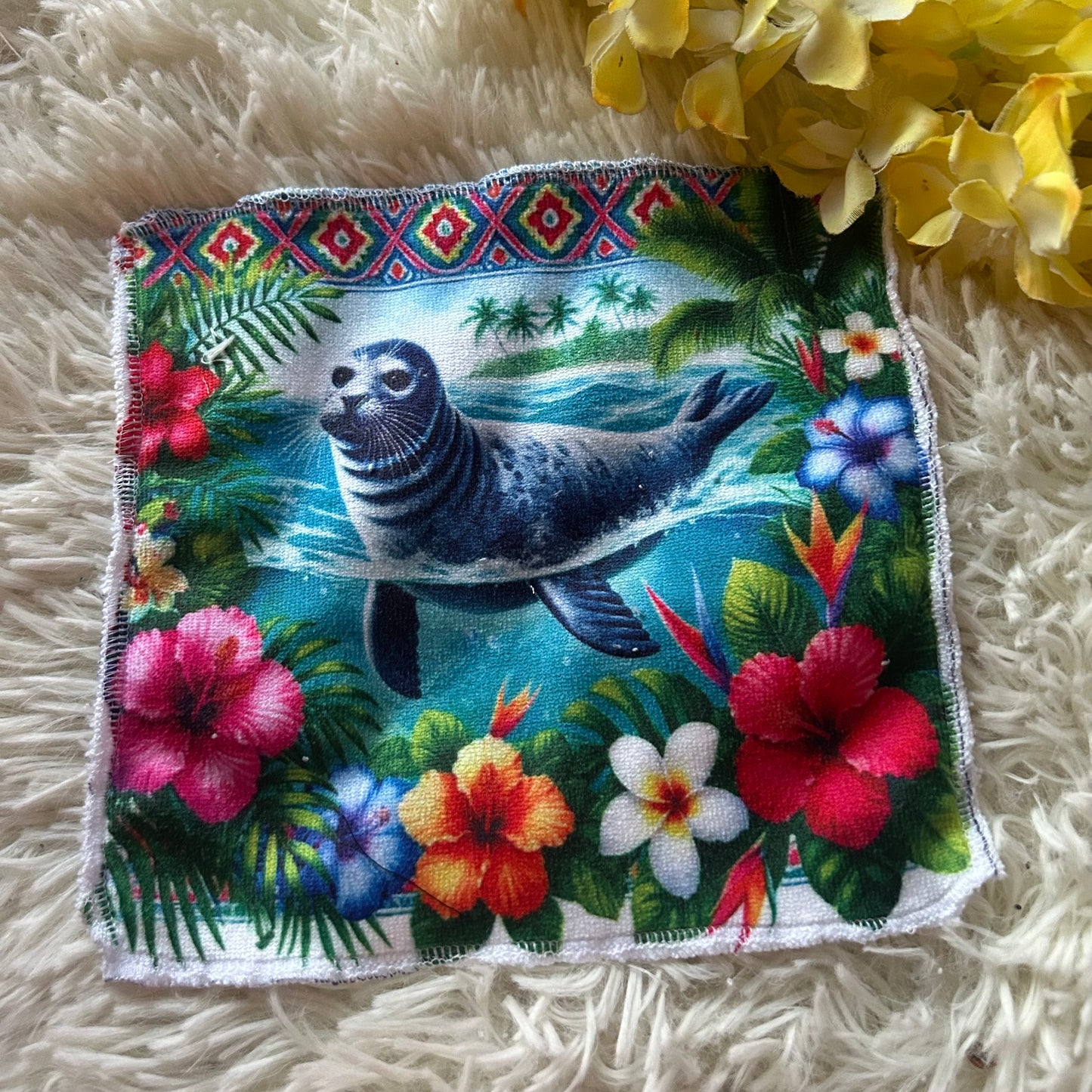 Débarbouillette loutre