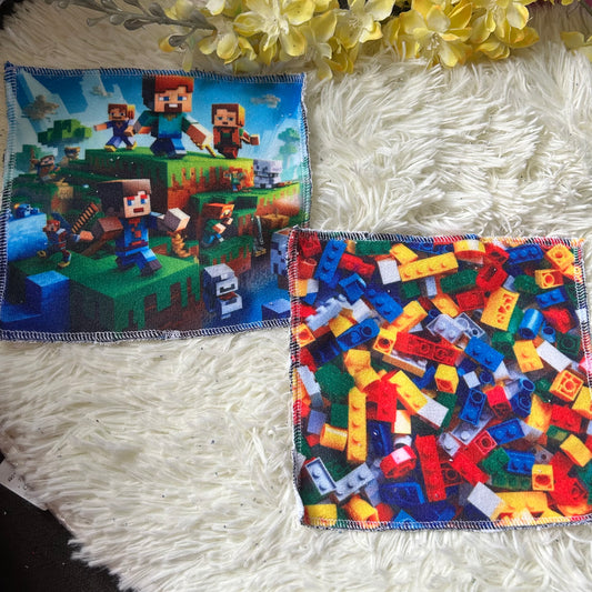 Débarbouillette personnage jeux