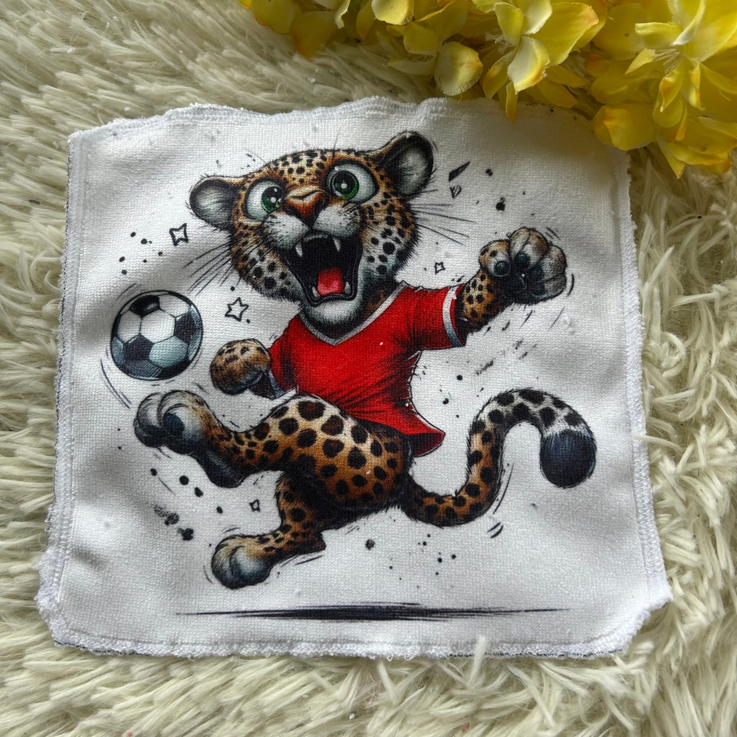 Débarbouillette soccer