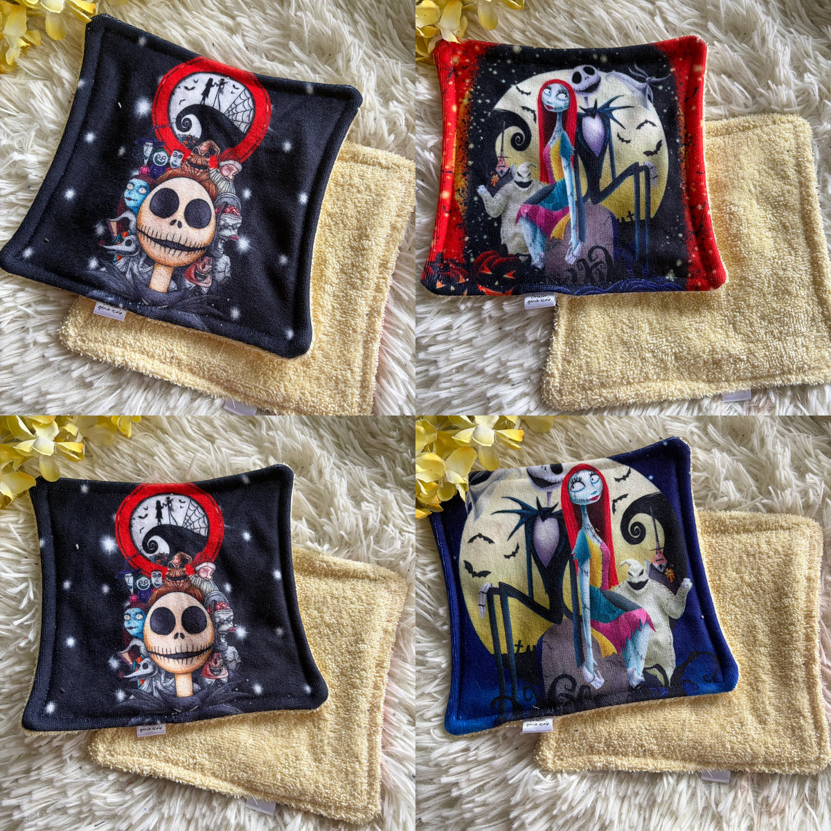 Débarbouillette premium halloween jack