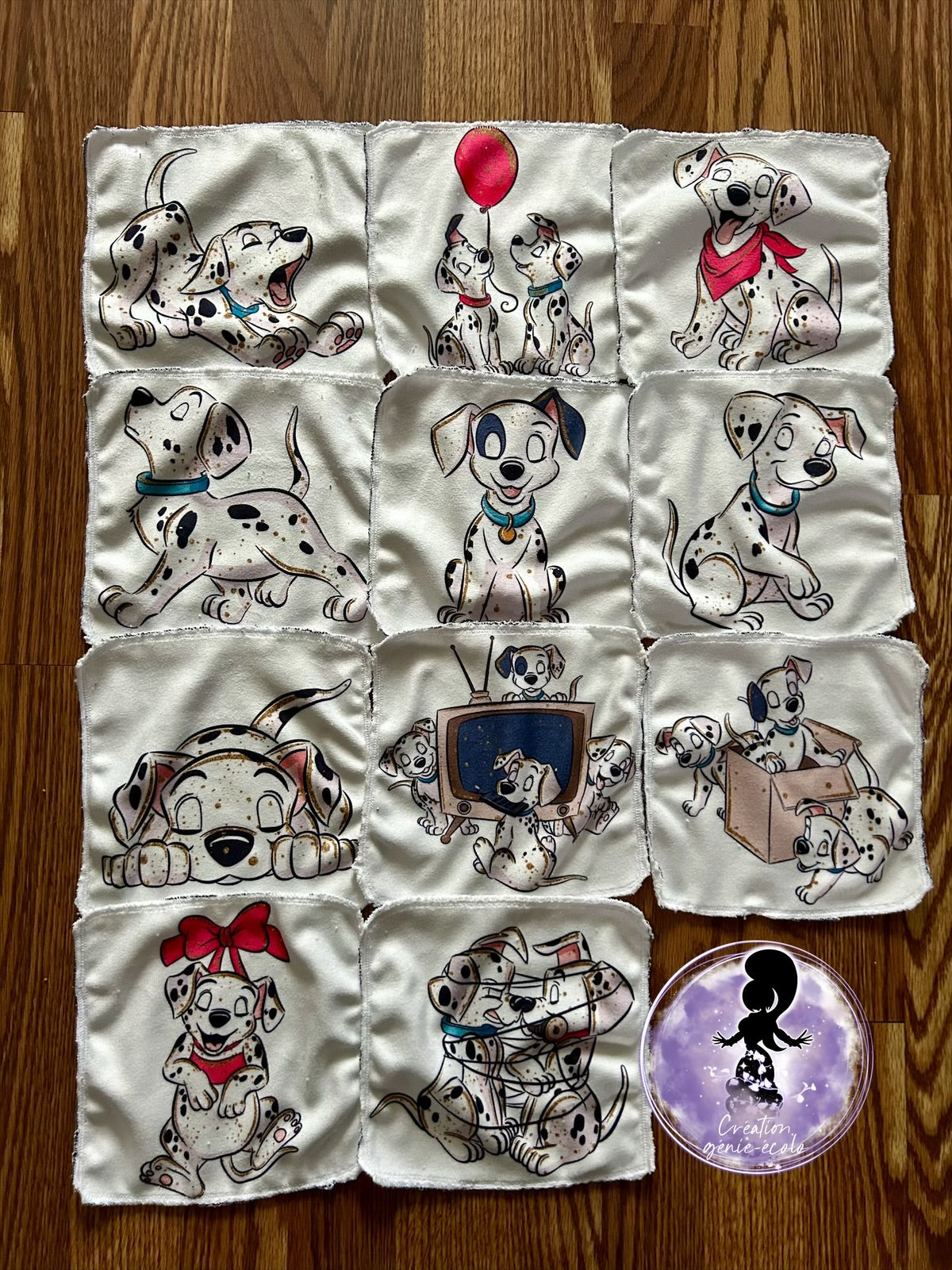 Débarbouillette chien