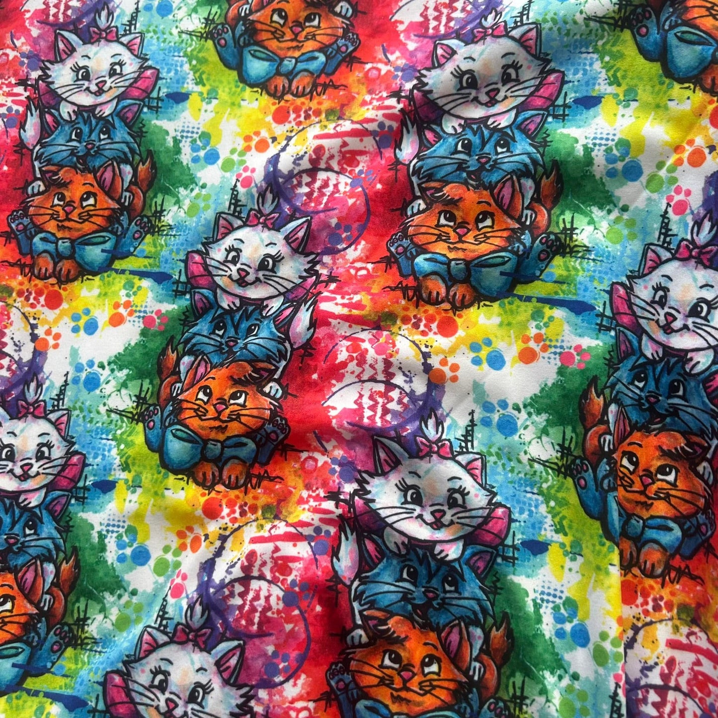 Serviette hygiénique lavable chat genroots dbp
