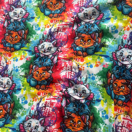 Serviette hygiénique lavable chat genroots dbp
