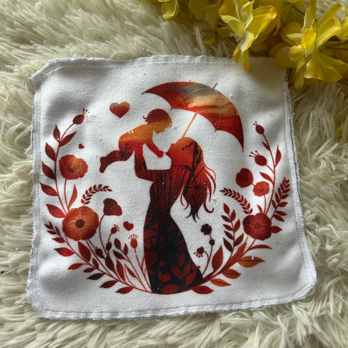 Débarbouillette maman