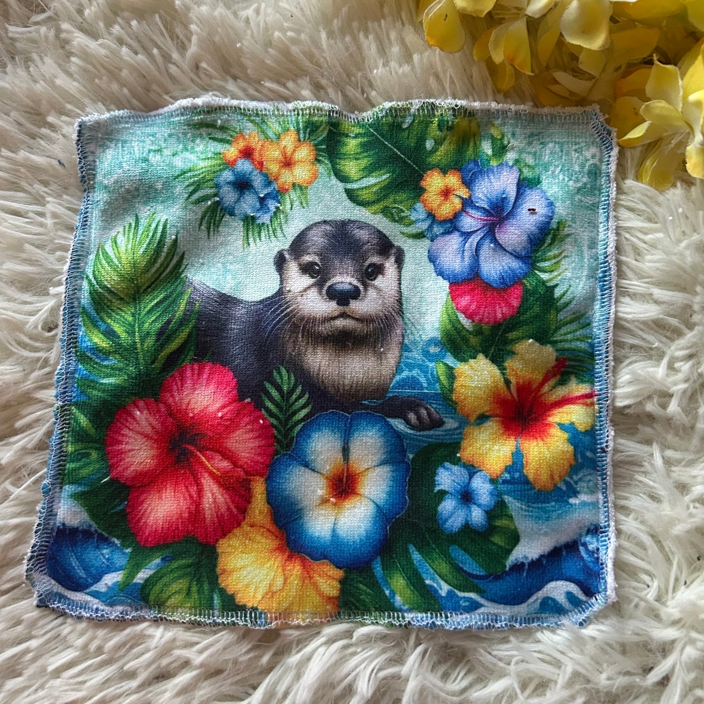 Débarbouillette loutre