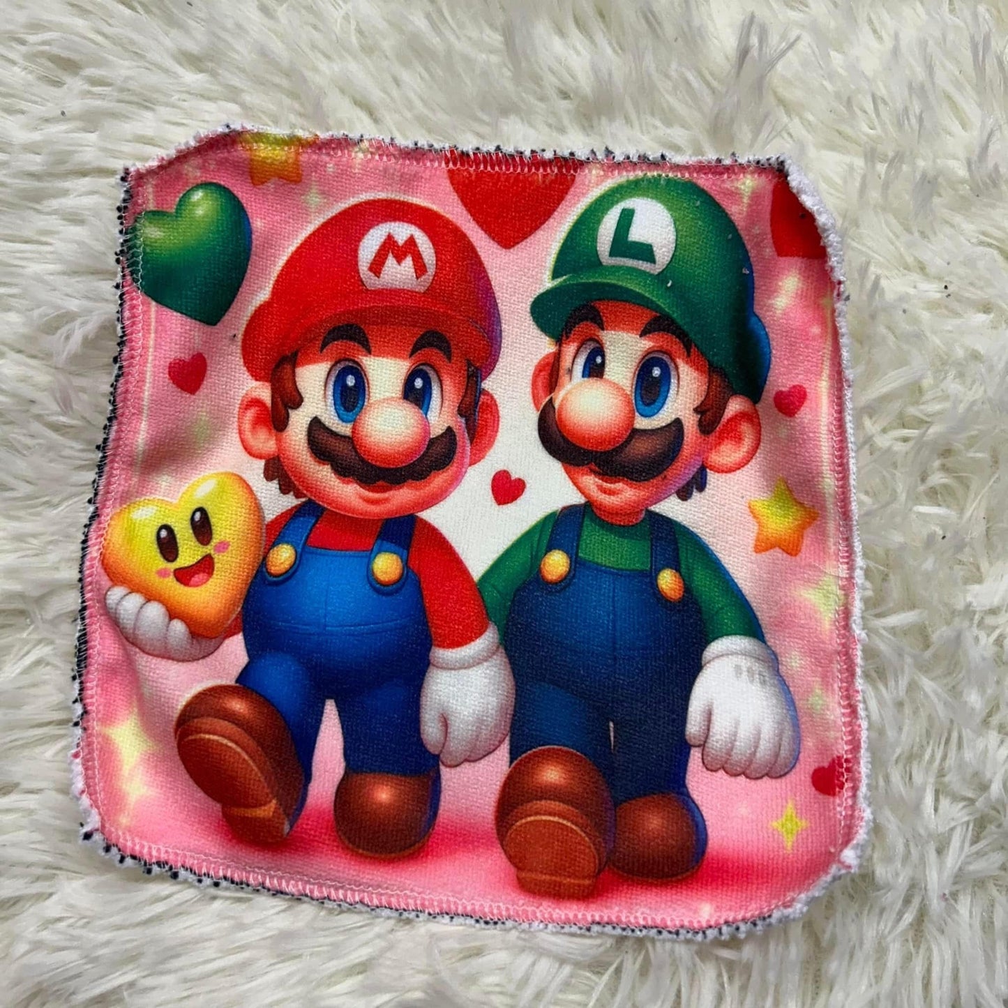 Debarbouillette personnage coeur jeux video