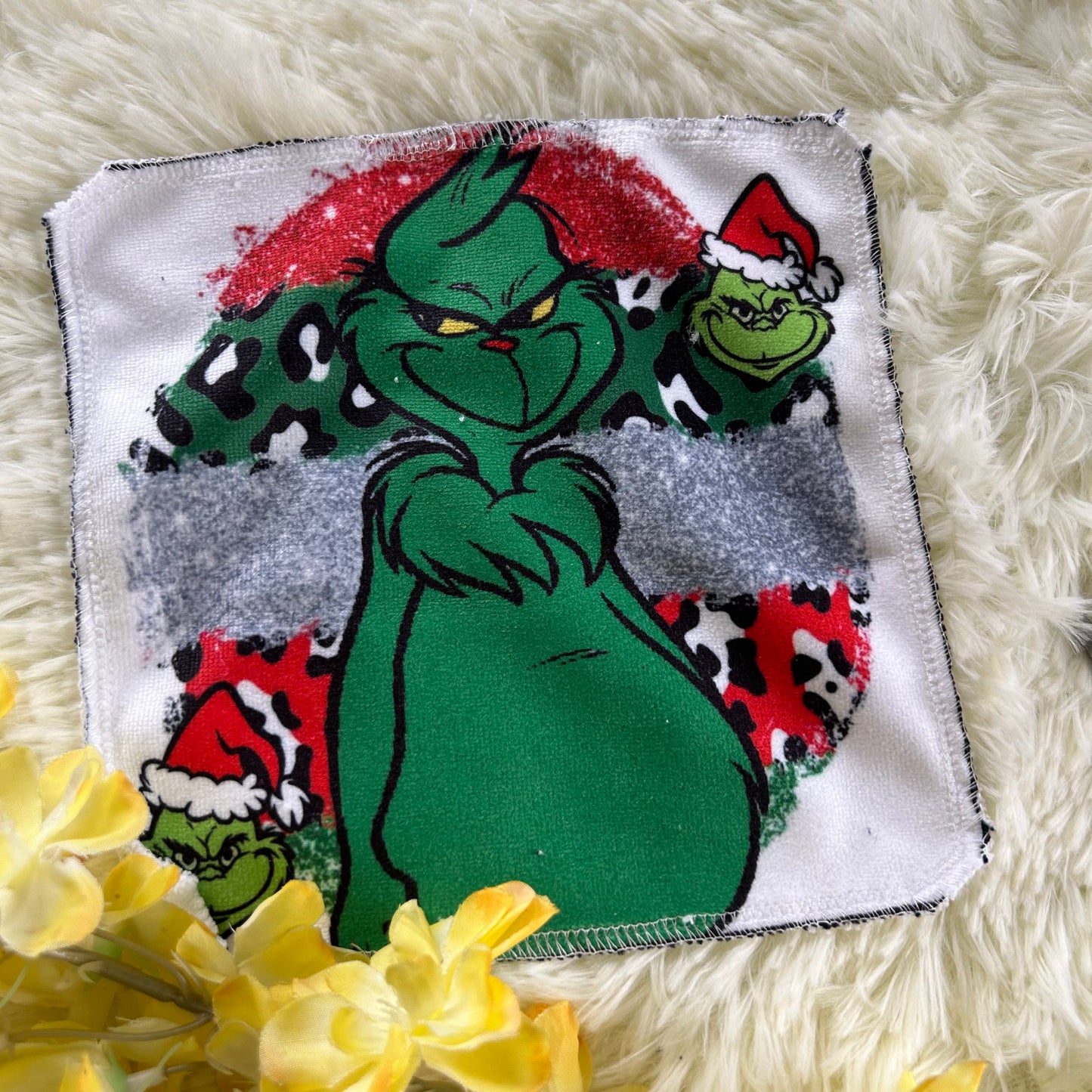 Debarbouillette princesse grinch noel