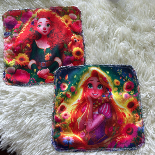 Débarbouillette princesse