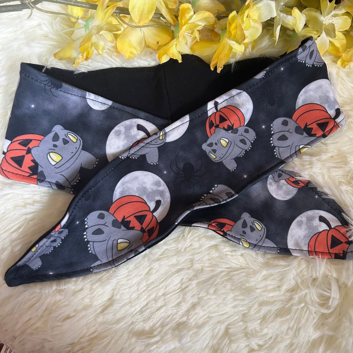 Bandeau à noeud pokemon halloween willfée