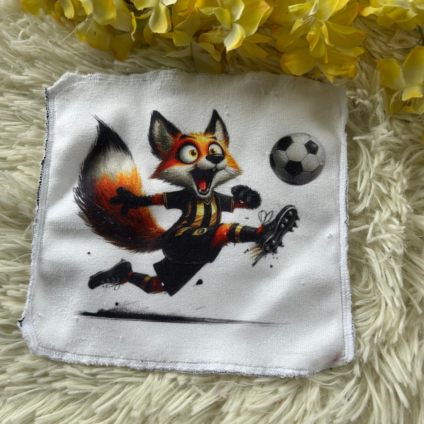 Débarbouillette soccer