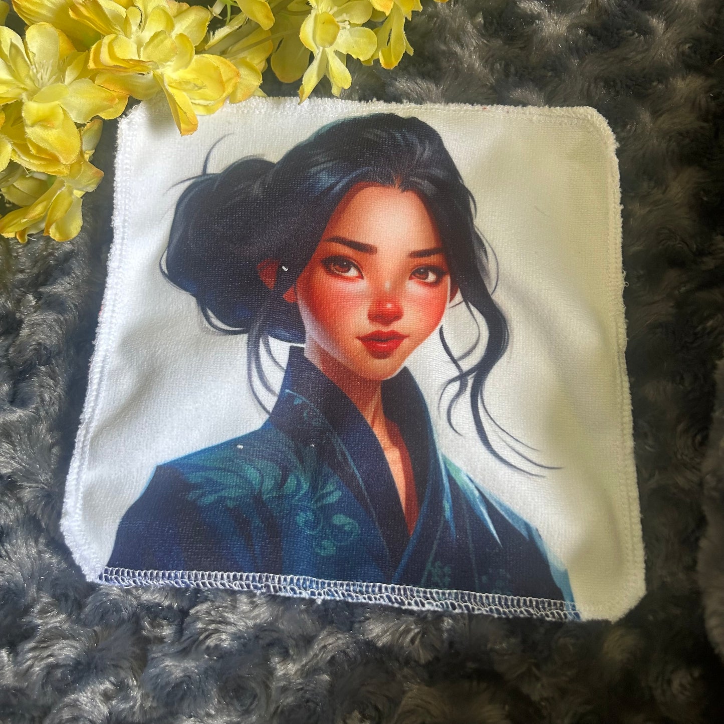 Débarbouillette princesse mulan