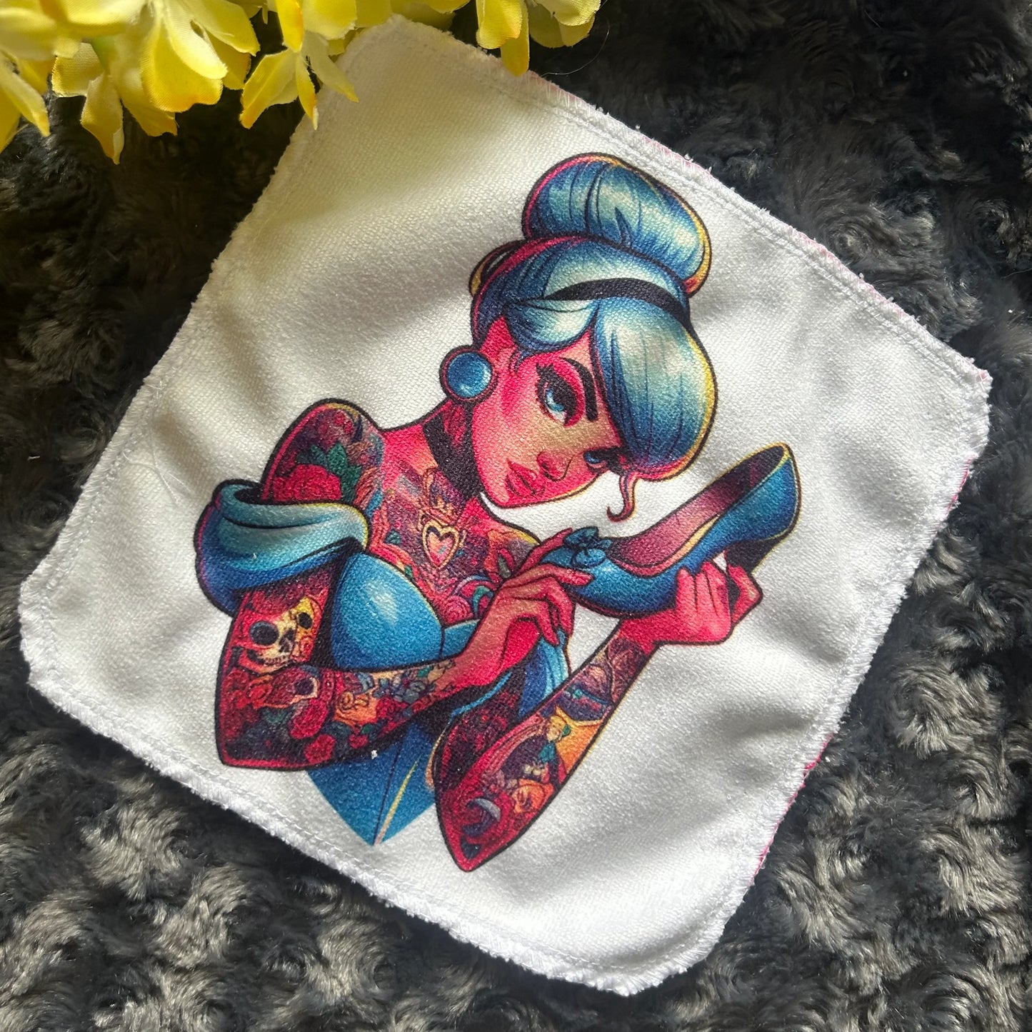 Débarbouillette princesse rebelle