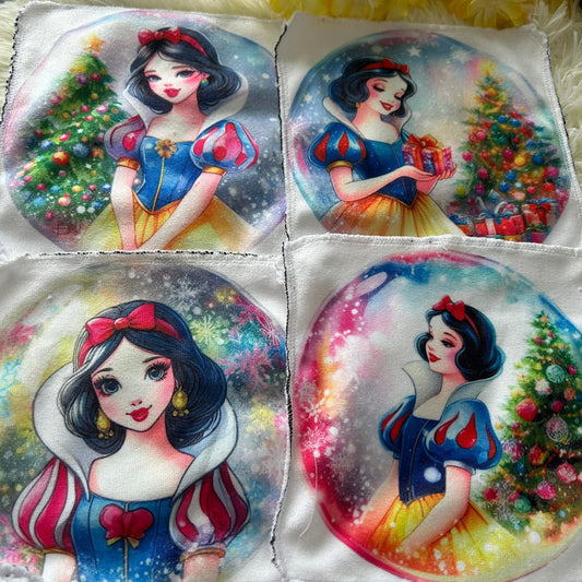 Débarbouillette princesse Noel