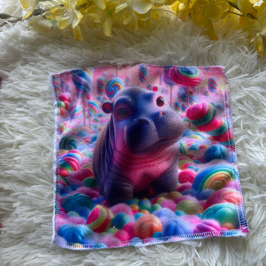 Débarbouillette hippo