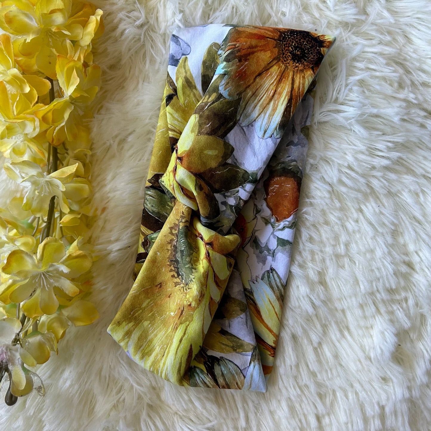 Bandeau fleur twist willfée