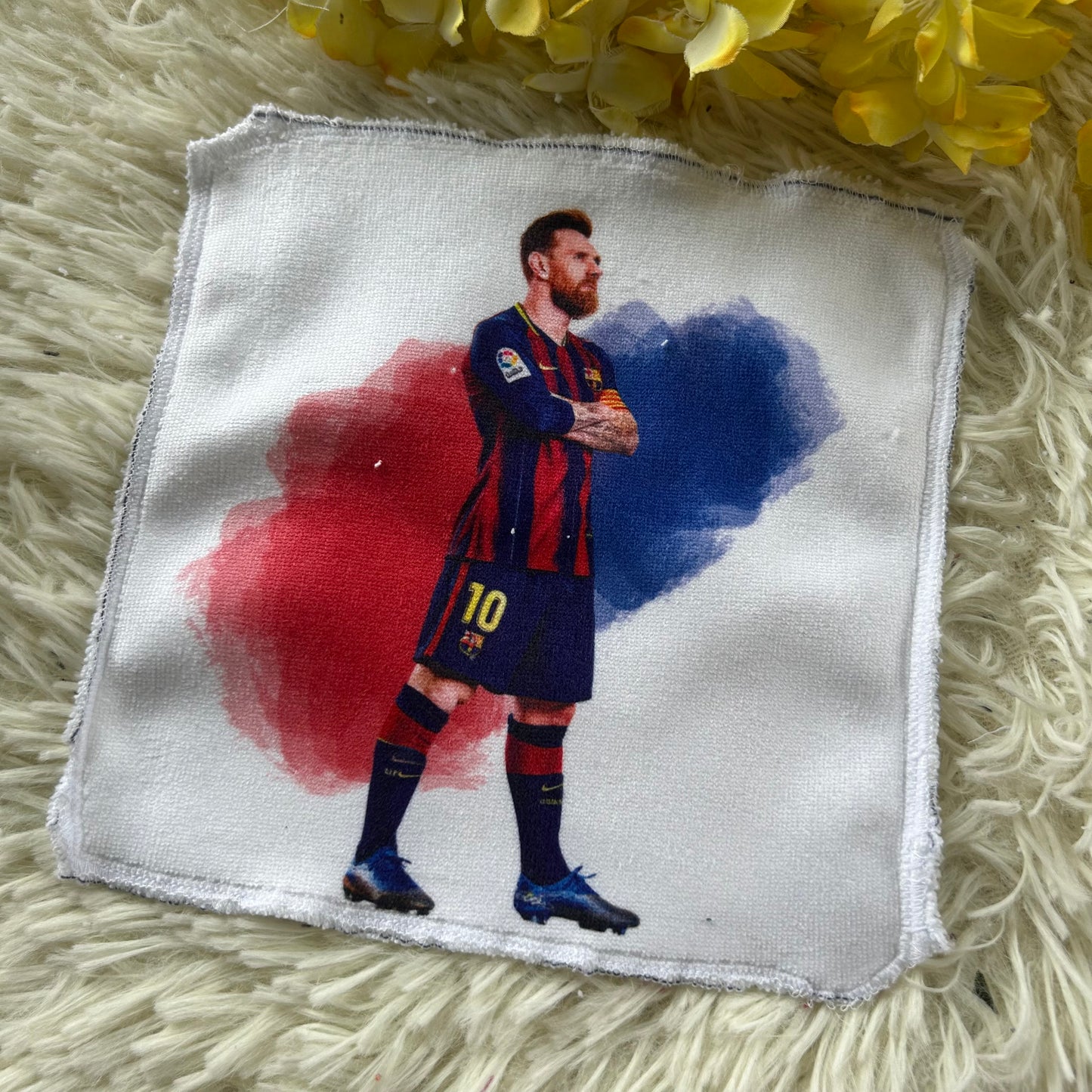 Débarbouillette soccer