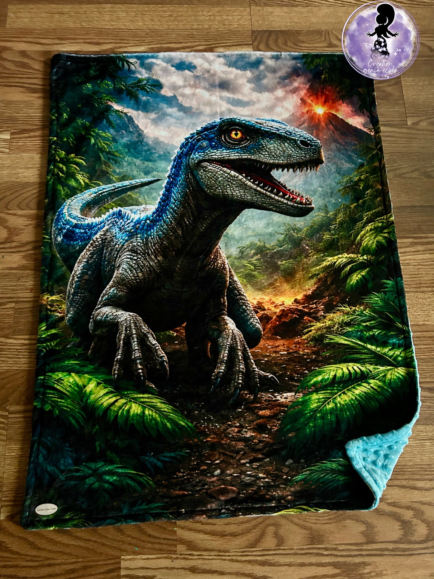 Doudou 30x40 dino