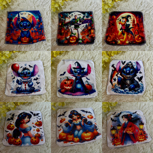 Débarbouillette personnage Halloween