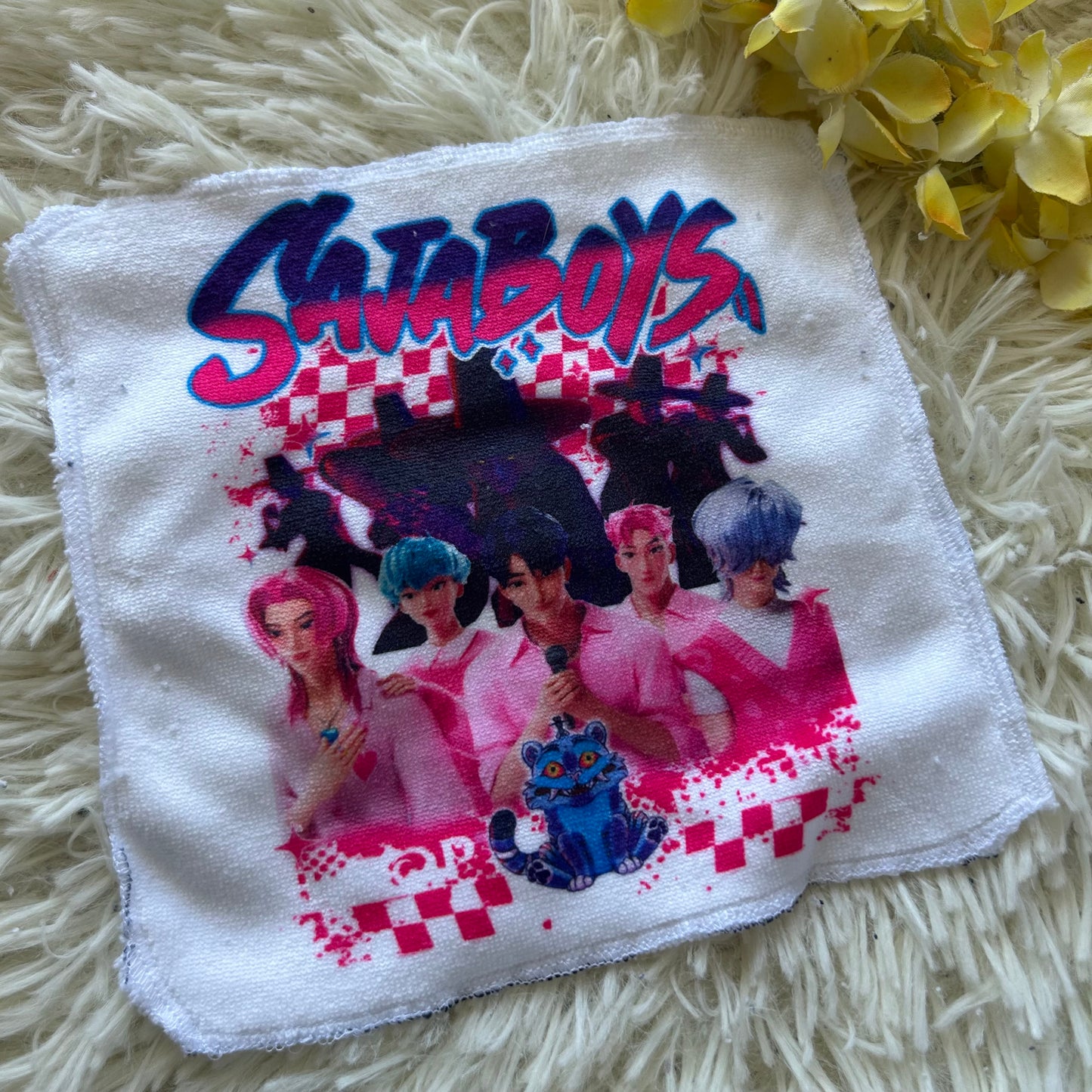 Débarbouillette princesse kpop