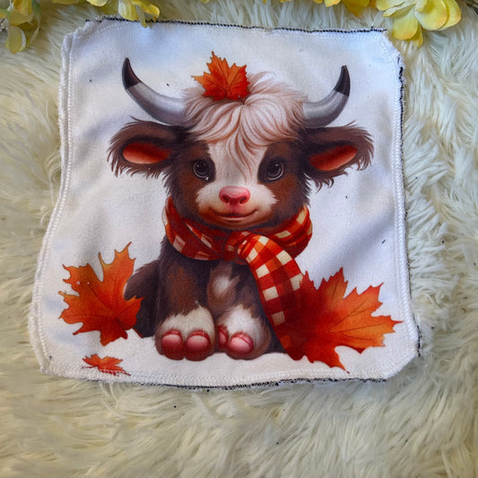 Débarbouillette vache