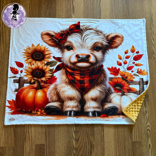Doudou 30x40 vache highland