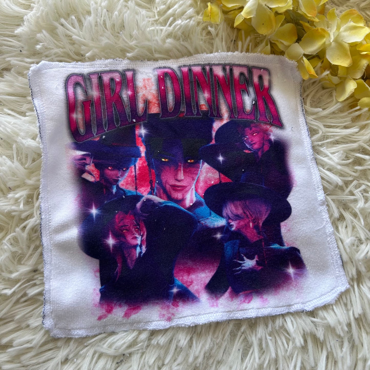 Débarbouillette kpop demon