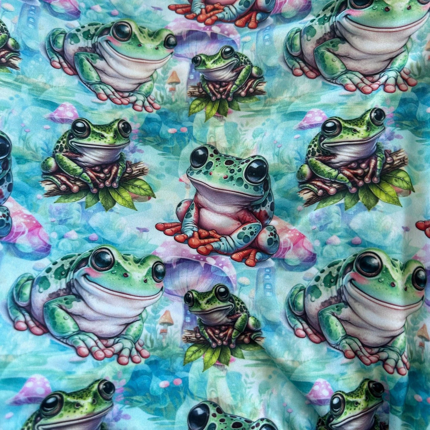 Serviette hygiénique lavable grenouille dbp