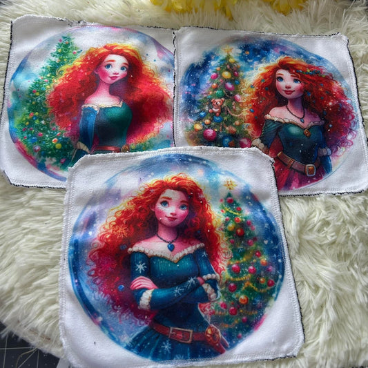 Débarbouillette princesse Noel