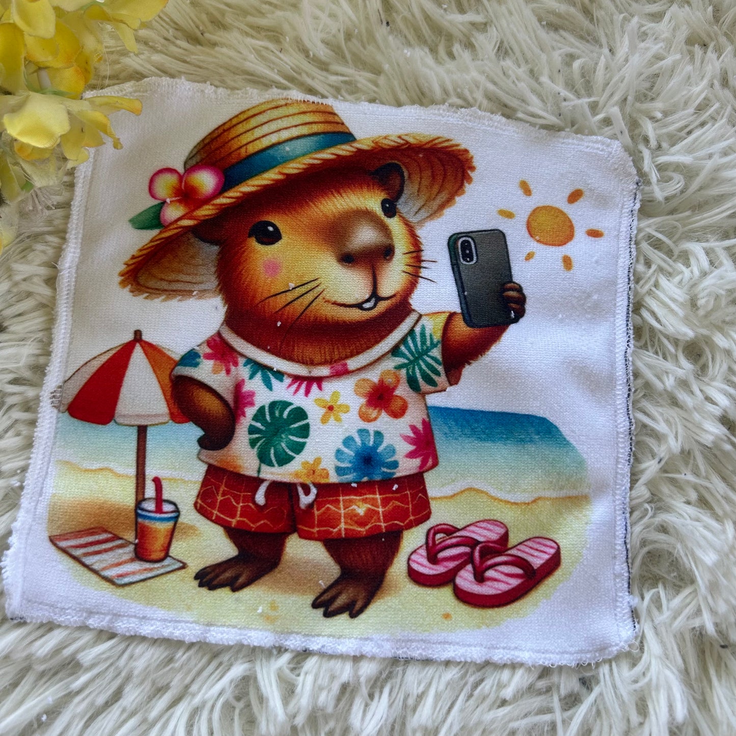 Débarbouillette capybarah