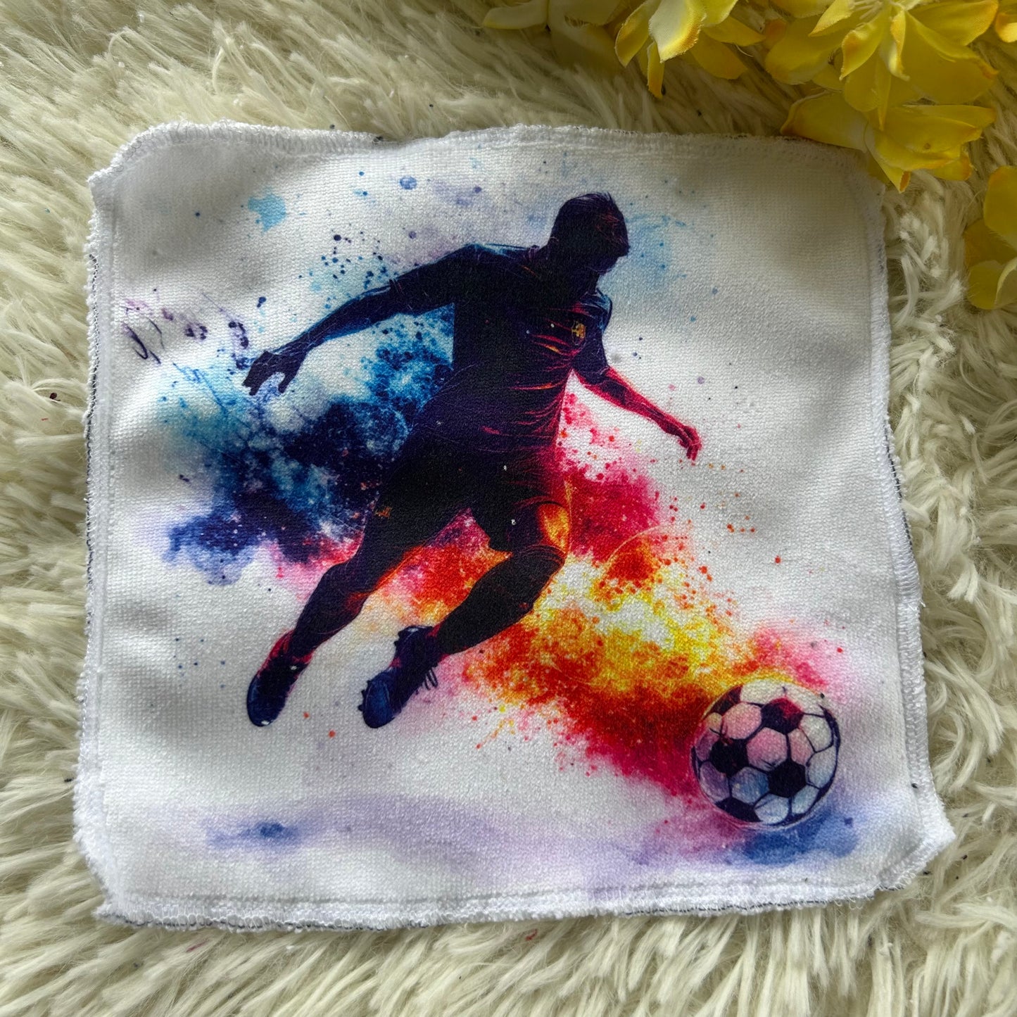 Débarbouillette soccer